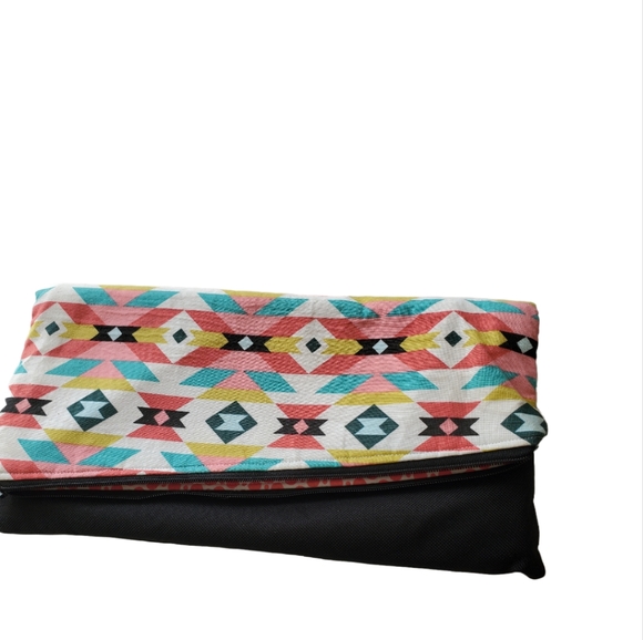 Allison Malaina Handbags - Fold Over Cluth pattern Aztec Western Designer Purse